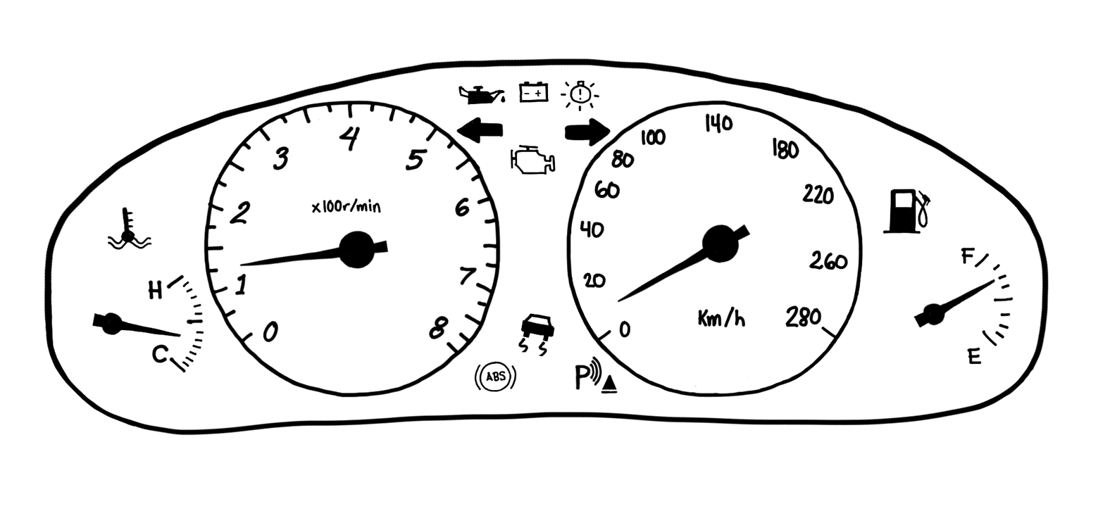 car dashboard example